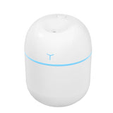 Mini Umidificator Portabil, Flippy, 2 Moduri, Aromaterapie, Silentios, Lumina Ambientala, Incarcare USB, 220 ml, 8 x 8 x 10.3 cm, Alb