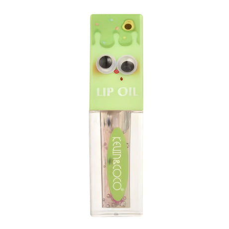 Ulei de Buze, Kevin&Coco, Lip Oil, Hidratant si Lucios, Efect Natural, Textura Usoara, Non-Lipicios, 27.1 g, 8.2 x 2 x 2 cm, Verde - vivimall.ro