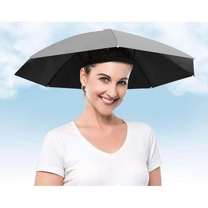 Umbrela De Cap Cu Banda Elastica | SunShade - vivimall.ro
