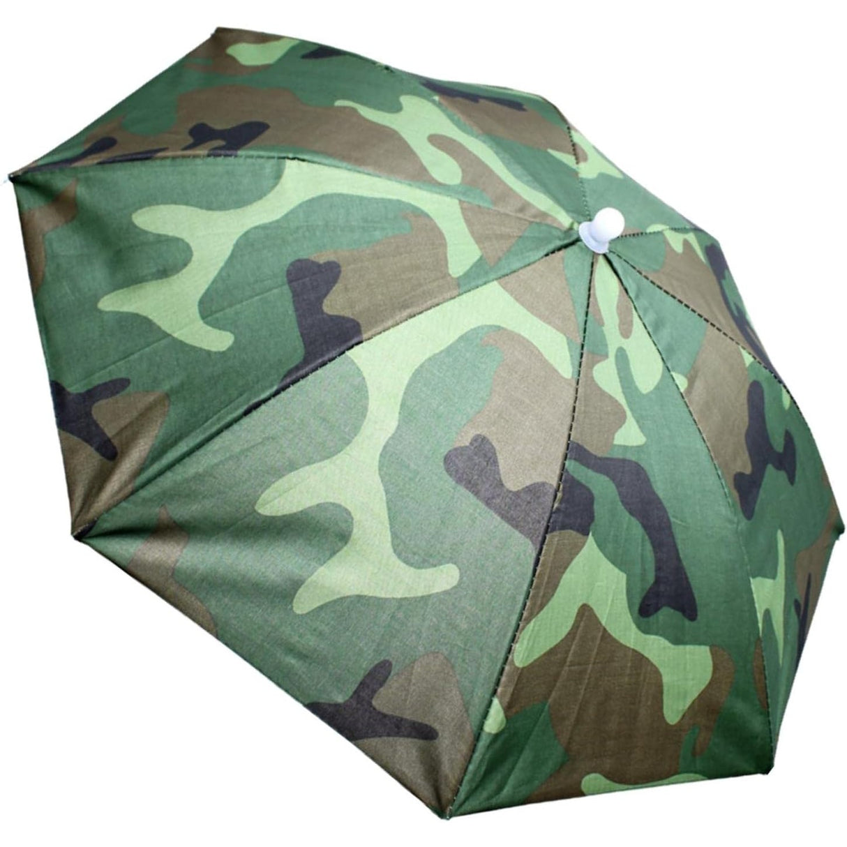 Umbrela De Cap, Diametru 69 Cm, Snur Reglabil De Cap, Protectie Uv/Ploaie, Camuflaj - vivimall.ro