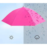 Umbrela De Cap, Diametru 69 Cm, Snur Reglabil De Cap, Protectie Uv/Ploaie - vivimall.ro