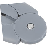 Umeras Pliabil de Calatorie, Vivimall, Mini Cuier Portabil pentru Haine, Suport de Uscare, 14x7x1.4cm, Gri - vivimall.ro