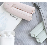 Umeras Pliabil De Calatorie, Mini Cuier Portabil Pentru Haine, Suport De Uscare, 14X7X1.4Cm - vivimall.ro