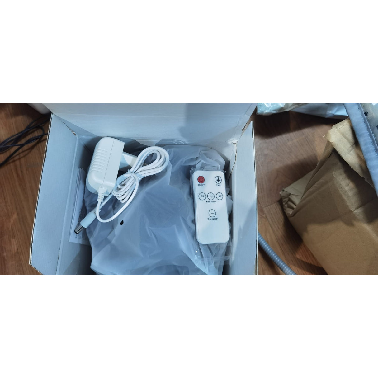 Umidificator De Tip Vulcan, Cu Aromaterapie, Cu Telecomanda, 560 Ml, Resigilat - vivimall.ro