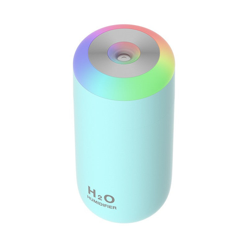 Umidificator, H2O, Cu Difuzor De Aroma, Lumina De Noapte Led In 7 Culori, Zgomot Redus, 350Ml, Culoare Astra
