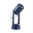 Umidificator Și Purificator Aer, Ultrasonic, Portabil, Rezervor 200ml, Cu Ioni Negativi, LED, 7 Culori, Rotație 360 Grade - vivimall.ro