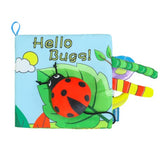 Carte Senzoriala, Pentru Bebelusi, Cu Animalute, 3D, Cu Sunete Si Fosnete, 0-3 Ani - vivimall.ro