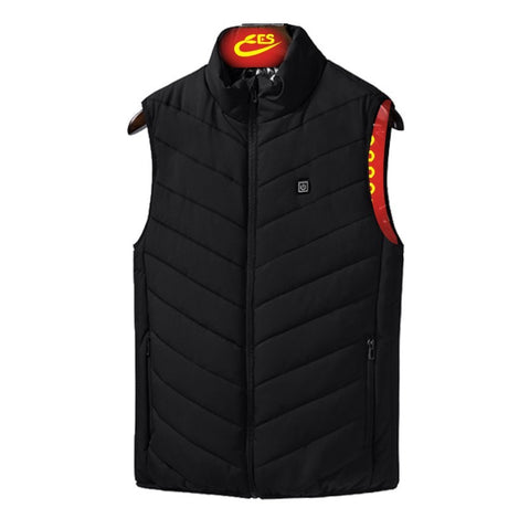 Vesta Inteligenta Incalzita, Unisex, 2 Zone De Incalzire, Umplutura Bumbac, 3 Trepte De Temperatura, Incarcare Usb, Sub 100 Kg, Marime S - vivimall.ro
