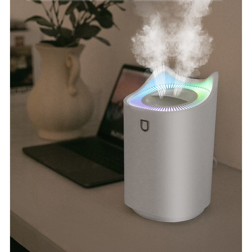 Umidificator Cu Duza Dubla, De Capacitate Mare 3L