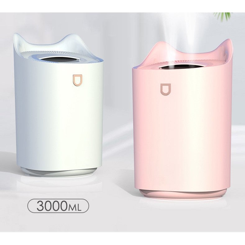Umidificator Cu Duza Dubla, De Capacitate Mare 3L