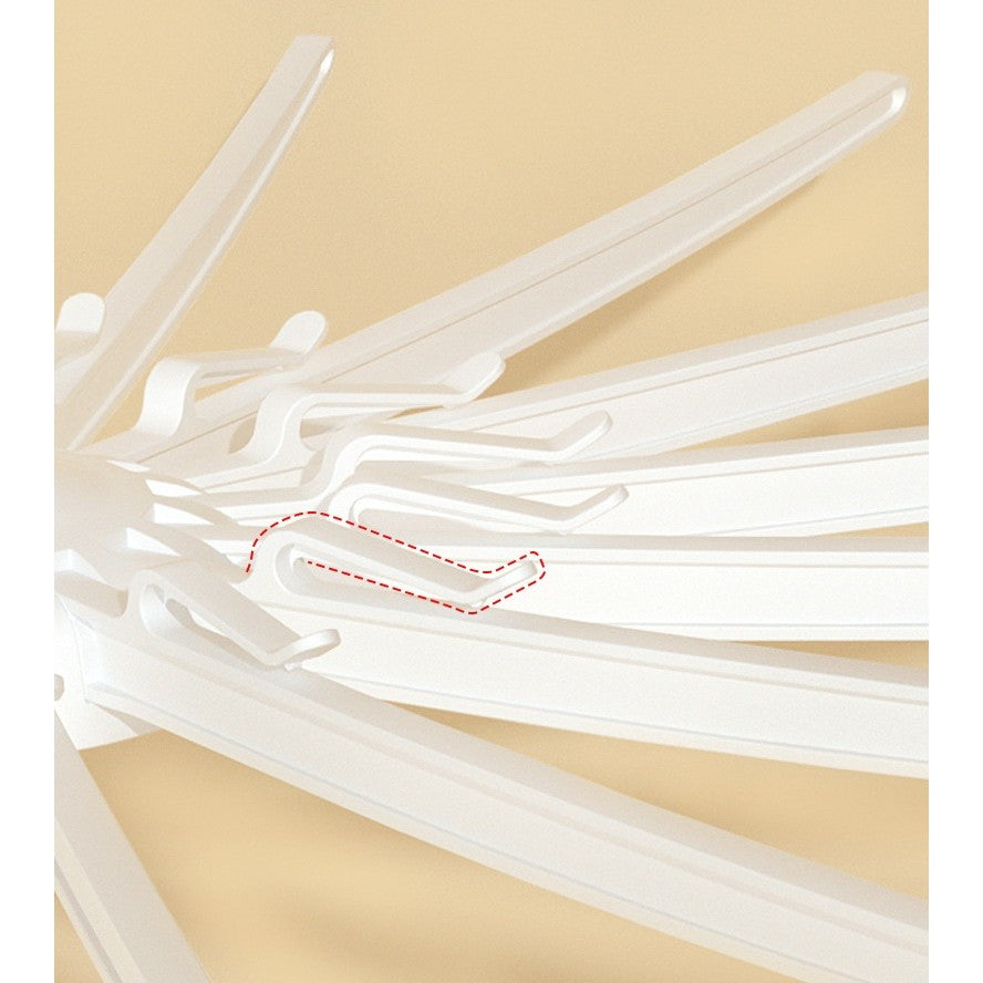 Uscator de Rufe Vertical, Flippy, 3 Niveluri, Pliabil, din ABS+PP+Otel Inoxidabil, Rotire 360 Grade, 178.7 x 75 cm, Alb