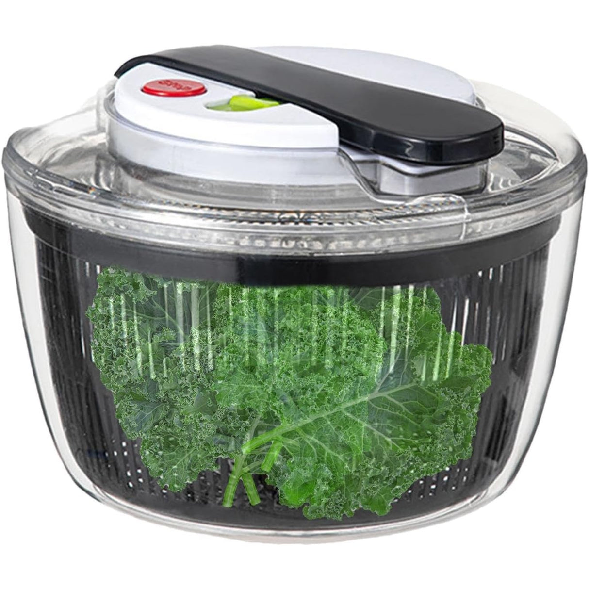 Uscator Manual Pentru Salata Si Verdeturi, Plastic, 16X15X21 Cm, Capacitate 3L - vivimall.ro