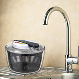 Uscator Manual Pentru Salata Si Verdeturi, Plastic, 16X15X21 Cm, Capacitate 3L - vivimall.ro