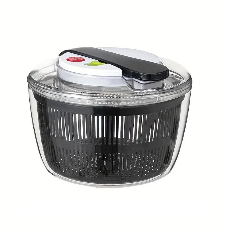 Uscator Manual Pentru Salata Si Verdeturi, Plastic, 16X15X21 Cm, Capacitate 3L - vivimall.ro