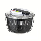 Uscator Manual Pentru Salata Si Verdeturi, Plastic, 16X15X21 Cm, Capacitate 3L - vivimall.ro