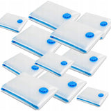 Set 3 Saci de Vidat Haine, Flippy, Marimi Diferite, Vidare prin Vacuum, Reutilizabili, Impermeabili, Pompa Inclusa, Transparent - vivimall.ro