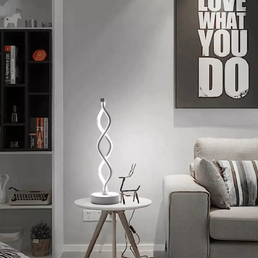 Veioza Led Genom, Lumina Rece/Calda/Neutra, Plastic Si Metal - vivimall.ro