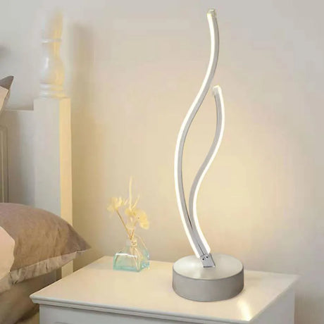 Veioza Led Minos, Lumina Rece/Calda/Neutra, Metal Si Acril - vivimall.ro