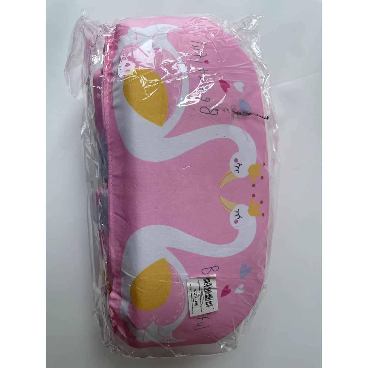 Vesta de salvare pentru copii cu aripioare de inot, Vivimall, Roz, Model lebede - vivimall.ro