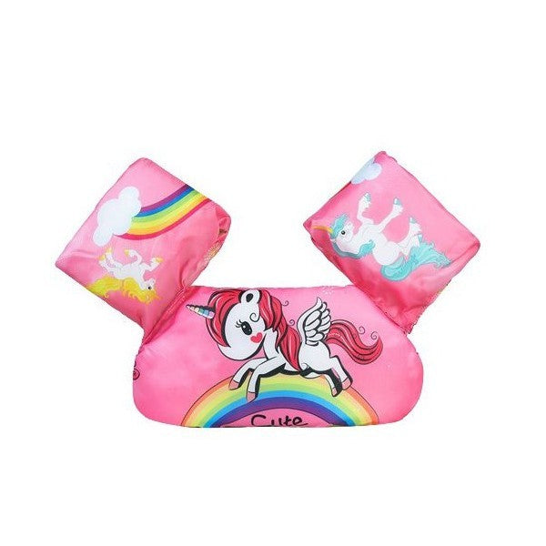Vesta De Salvare Pentru Copii Cu Aripioare De Inot, Model Unicorn - vivimall.ro