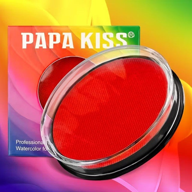 Vopsea pentru Fata si Corp, Vivimall, cu Pigment Fosforescent, 30 g, Activare cu Apa, Rosu - vivimall.ro