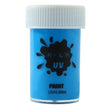 Vopsea pentru Fata si Corp, Vivimall, cu Pigment Fosforescent UV, 15 ml, Albastru - vivimall.ro