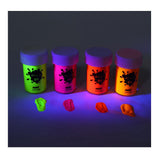 Vopsea pentru Fata si Corp, Vivimall, cu Pigment Fosforescent UV, 15 ml, Verde - vivimall.ro