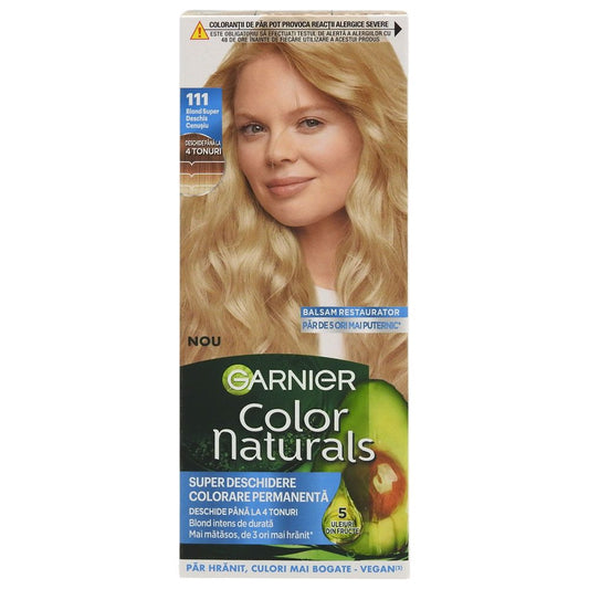 Vopsea pentru Par, Garnier Color Naturals, 111 Blond Super Deschis Cenusiu