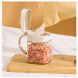 Recipient Condimente, Din Stilca, 180 Ml, Cu Maner Si Lingurita, Capac Ondulat,