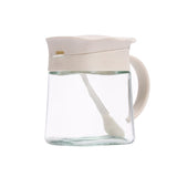 Recipient Condimente, Din Stilca, 180 Ml, Cu Maner Si Lingurita, Capac Ondulat,