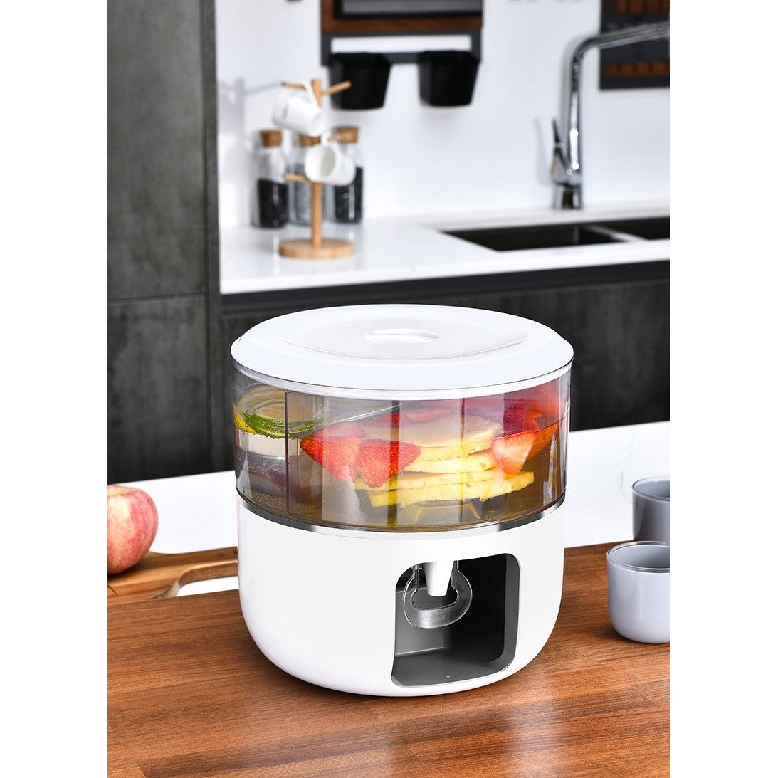 Dozator De Apa 3 Compartimente Rotative, Capacitate Mare De 3L - vivimall.ro
