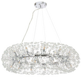 Candelabru Cristal Minuet 12X G9, Diametru 60Cm, Lucios - vivimall.ro