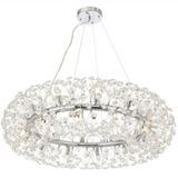 Candelabru Cristal Minuet 12X G9, Diametru 60Cm, Lucios - vivimall.ro