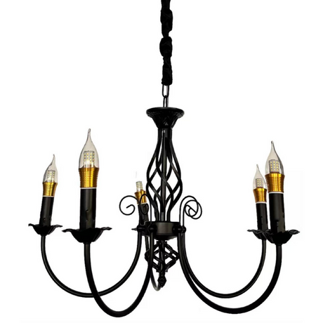 Candelabru Perla, 5Xe14 - vivimall.ro