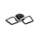 Lustra Led Pulsaris, 2 Patrate, Lumina Rece/Calda/Neutra - vivimall.ro