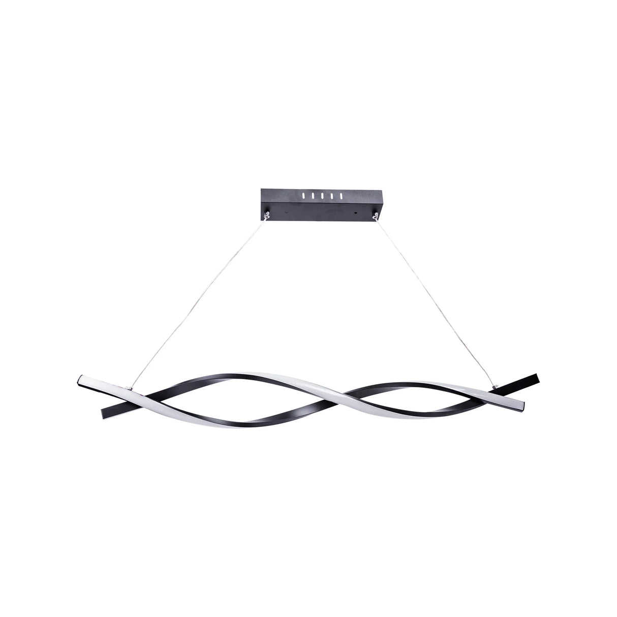 Lustra Led Suspendata Cu Telecomanda Flux, Lumina Rece/Calda/Neutra, Dimabila - vivimall.ro