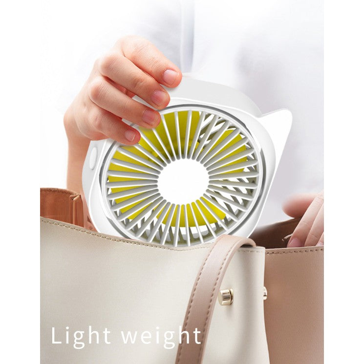 Mini Ventilator Birou Cu 3 Viteze | BreezeOne - vivimall.ro