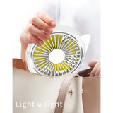 Mini Ventilator Birou Cu 3 Viteze | BreezeOne - vivimall.ro