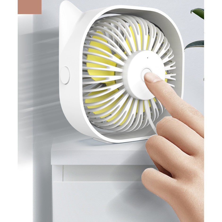 Mini Ventilator Birou Cu 3 Viteze | BreezeOne - vivimall.ro