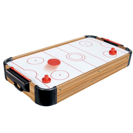 Masa Air Hockey Graffiti Fara Picioare, Lemn, 2 Pucuri, Tabela Scor, 2 Impingatoare