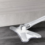 Set Mop Plat + Galeata, Cu Sistem De Stoargere, Lungime Telescopica 140 Cm, /Galben - vivimall.ro