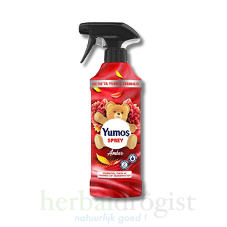 Spray pentru Acasă & Textile Yumos Amber 450 ml - Proaspăt și Luxos