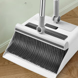 Set curatenie 3 in 1 Matura Faras si Razuitor, Flippy, Matura cu Perii Moi, Faras cu sistem de Inchidere, cu Razuitor de Podea, Alb