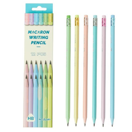 Set 12 Creioane Set Pal | HappyPen - vivimall.ro